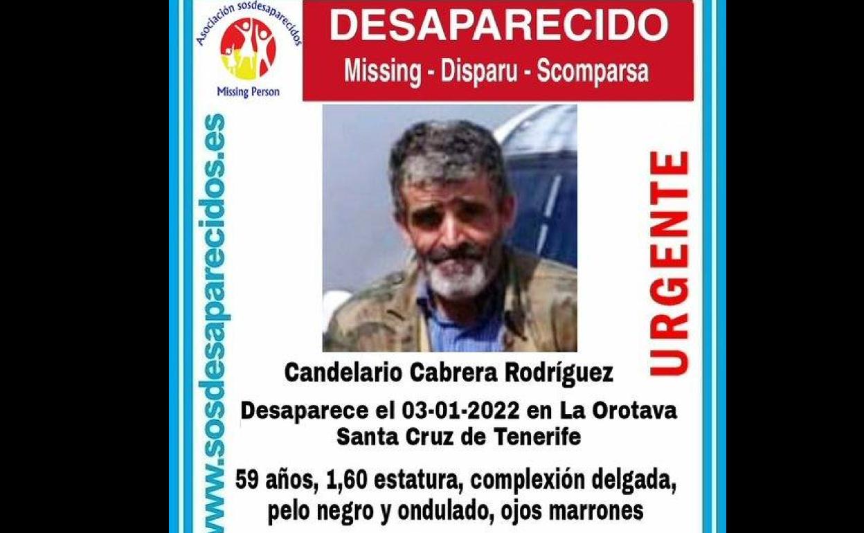 Buscan a un hombre desaparecido en La Orotava hace una semana