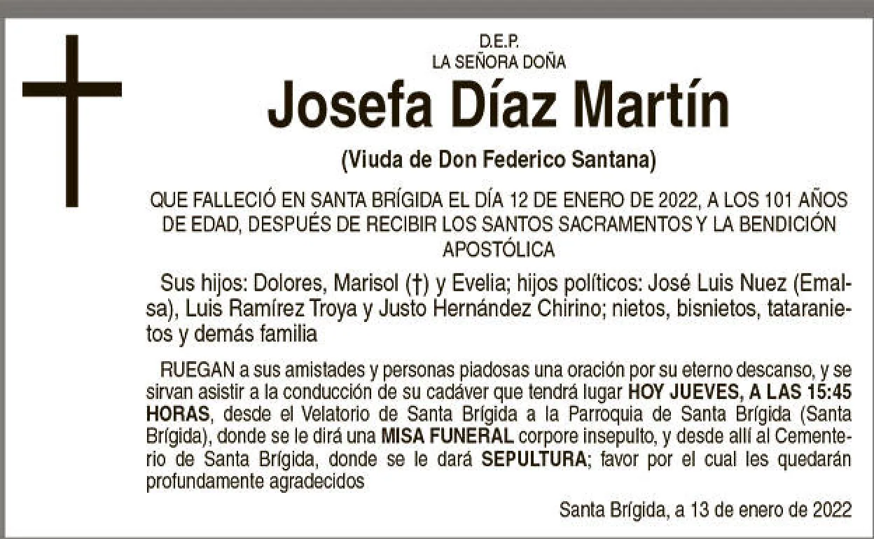 Josefa Díaz Martín