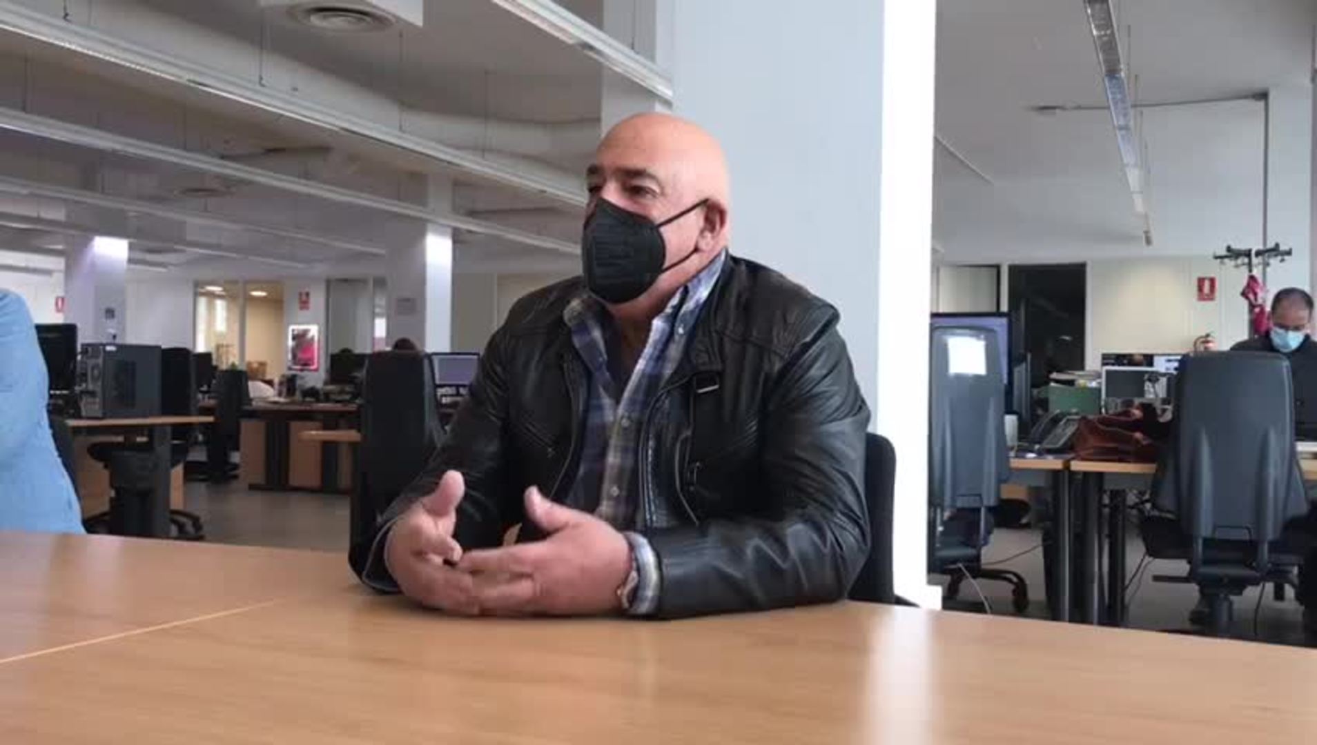 Enrique Rodríguez, presidente federación insular de Gran Canaria de lucha canaria