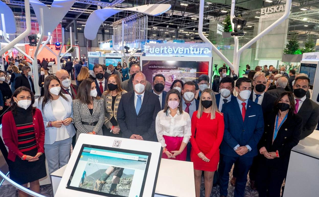 Pájara consolida su apuesta por los eventos deportivos internacionales y por un turismo de calidad en Fitur 2022