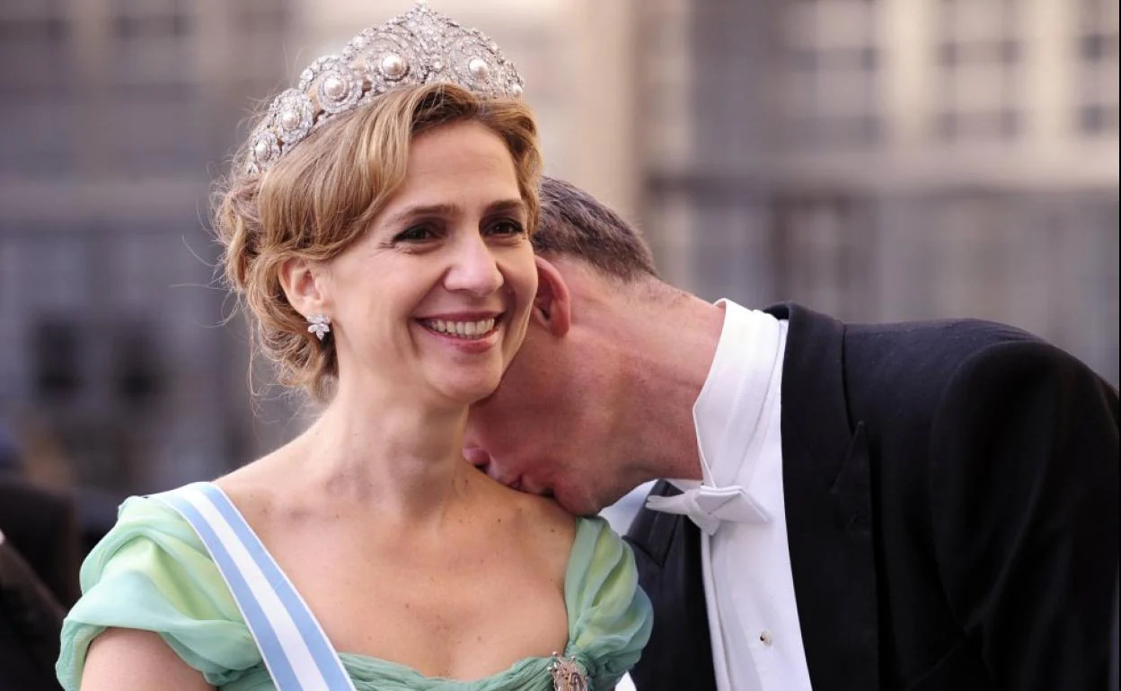 La infanta Cristina e Iñaki Urdangarin. 