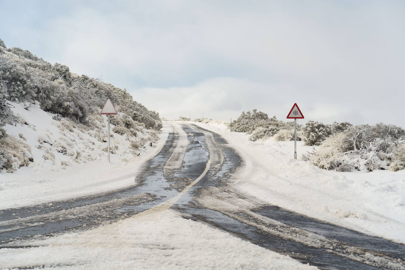 Fotos: Los accesos al Teide vuelven a estar abiertos