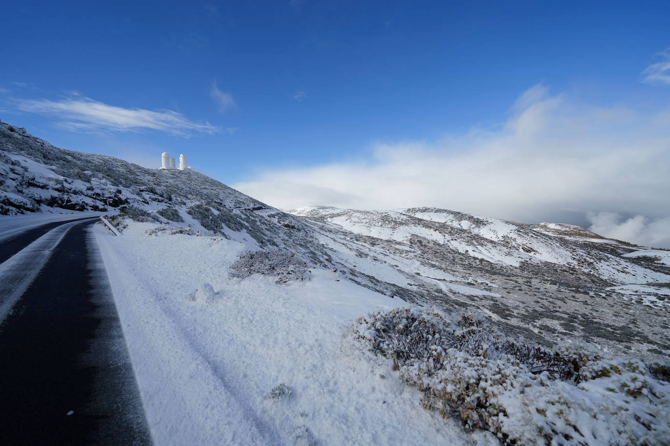 Fotos: Los accesos al Teide vuelven a estar abiertos