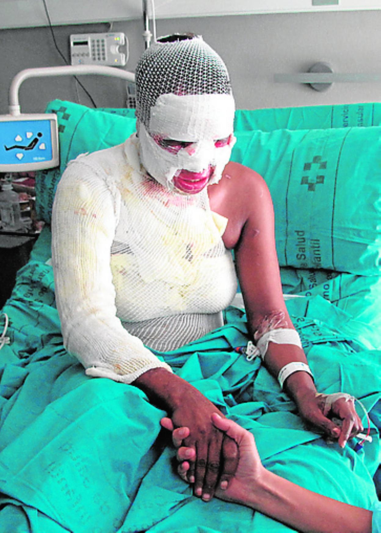 Mabel Mark, una de las acusadas. 