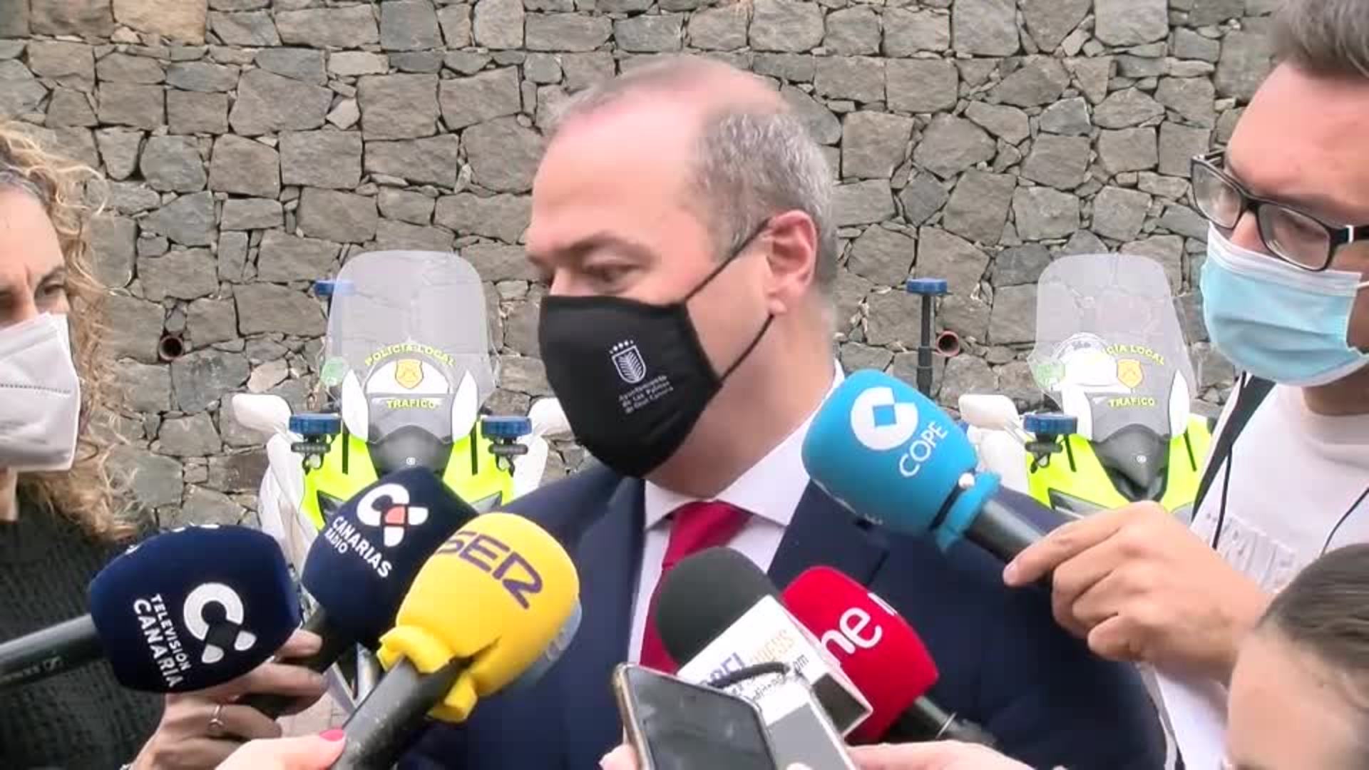 Hidalgo sobre el rastro en Las Palmas