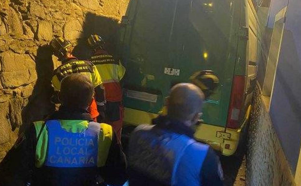 Imagen del lugar del suceso. 