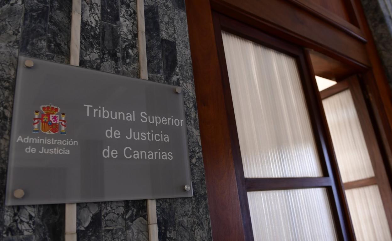 Imagen de la sede del TSJ de Canarias. 