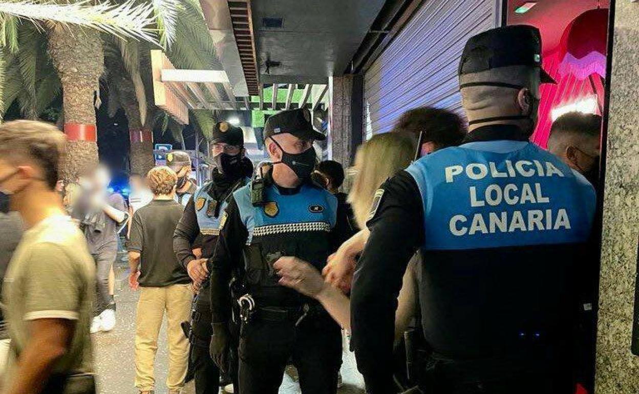  Imagen colgada hoy por la Policía Local de Santa Cruz de Tenerife en sus redes sociales.