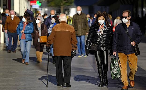 Imagen de una calle de Madrid. 