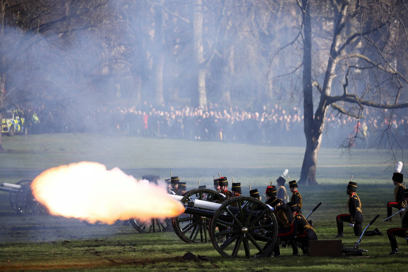 Fotos: Así celebró la reina Isabel sus 70 años en el trono de Inglaterra