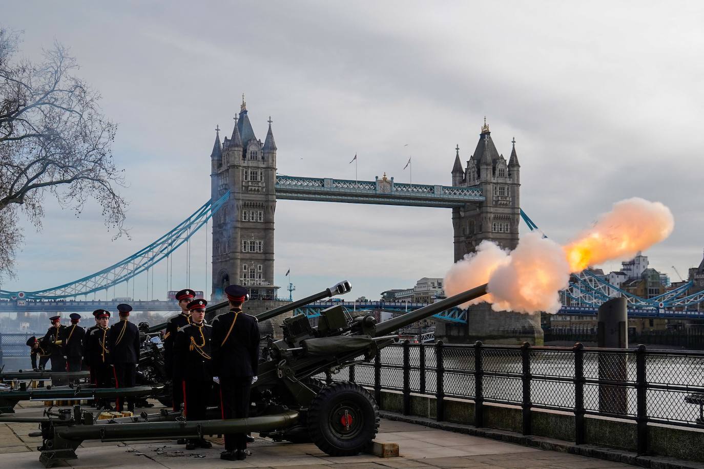 Fotos: Así celebró la reina Isabel sus 70 años en el trono de Inglaterra