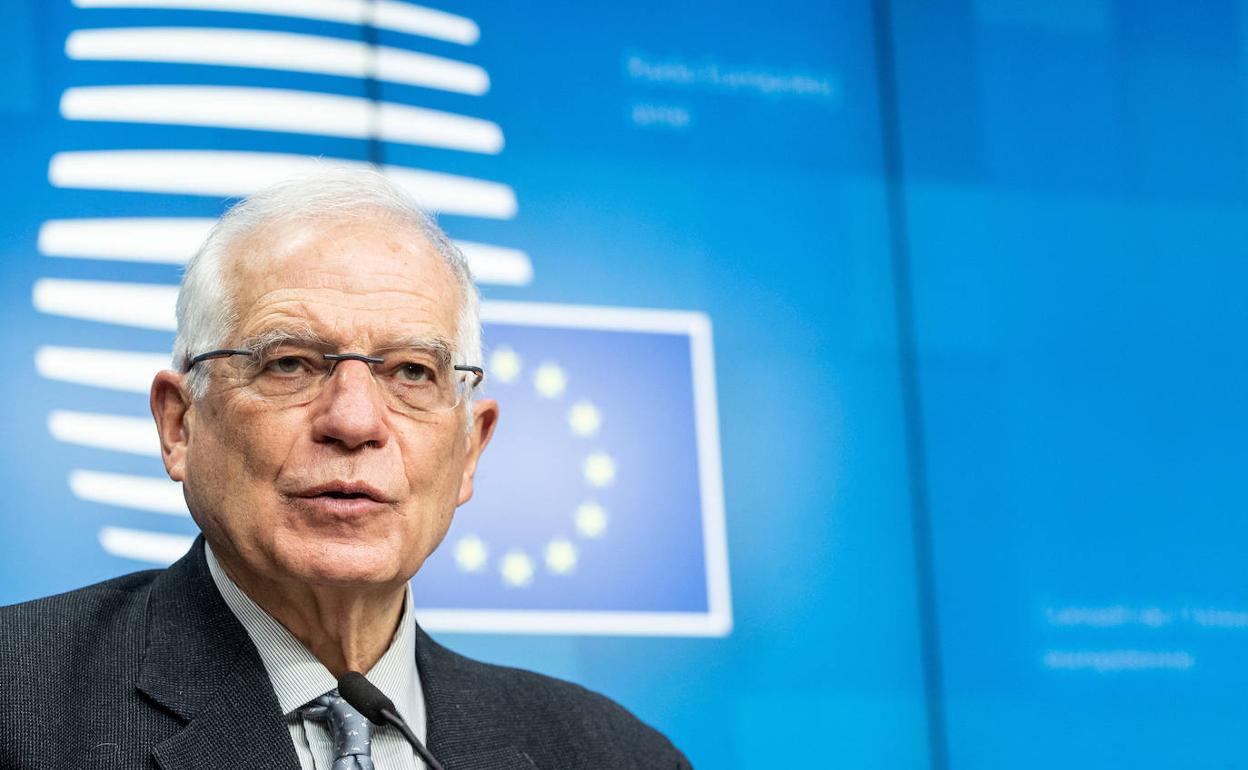 El jefe de la diplomacia comunitaria, Josep Borrell.