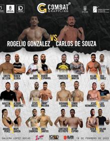 Imagen secundaria 2 - El Combat Grappling debuta en Europa