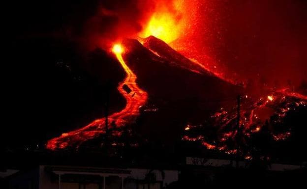 Cronología del volcán de La Palma