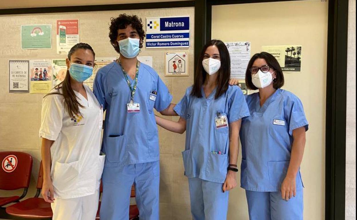 Parte del equipo que participa en la Consulta Joven. 