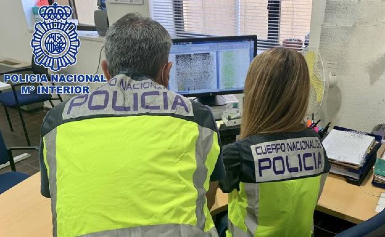 Imagen de archivo de agentes del Cuerpo Nacional de Policía. 