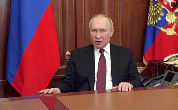 Putin afirma que su objetivo es «desmilitarizar y «desnazificar»