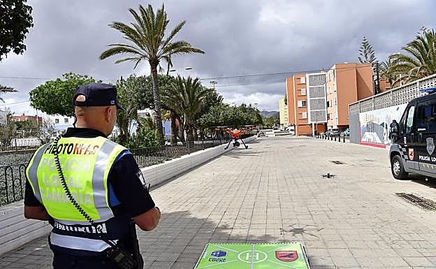 El nuevo dron se licita con un precio inicial de 30.000 euros. 