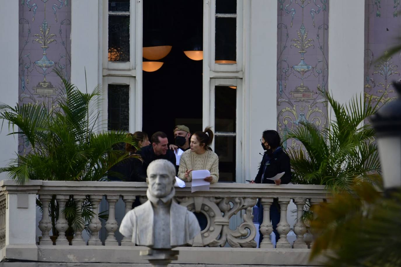 Fotos: JLo, en el Gabinete Literario