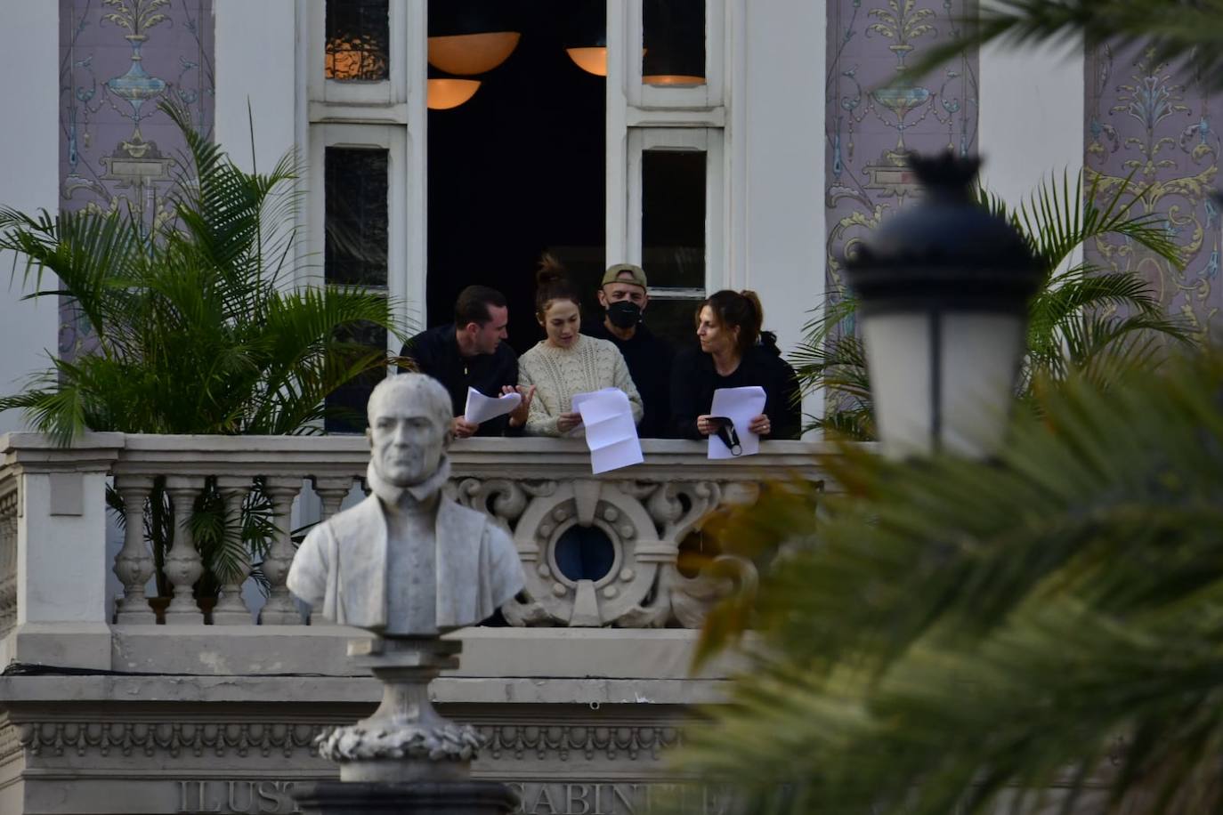 Fotos: JLo, en el Gabinete Literario