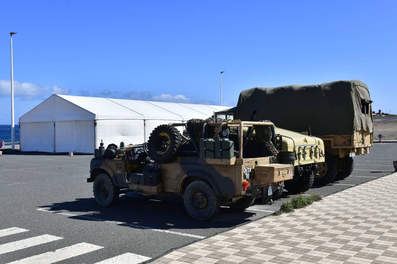 Fotos: Arinaga, a punto para el rodaje de la película de Jennifer Lopez