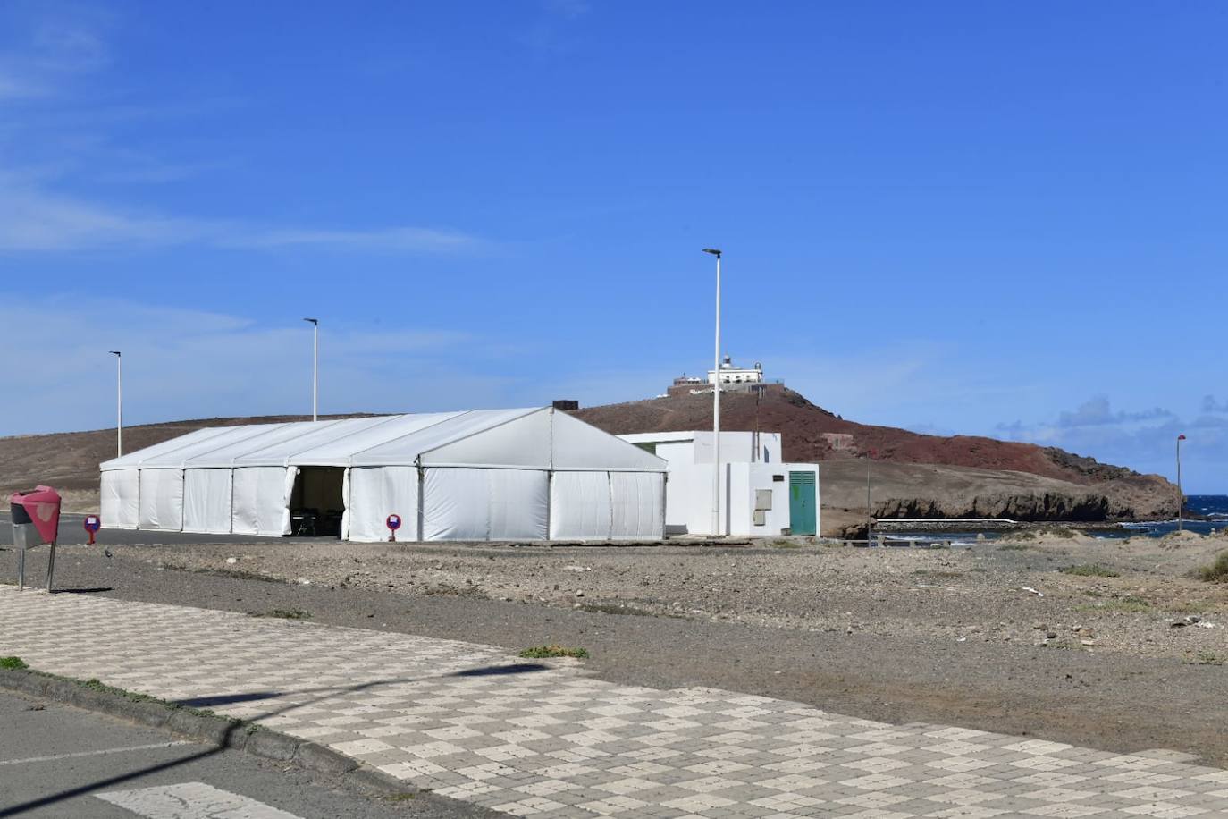 Fotos: Arinaga, a punto para el rodaje de la película de Jennifer Lopez