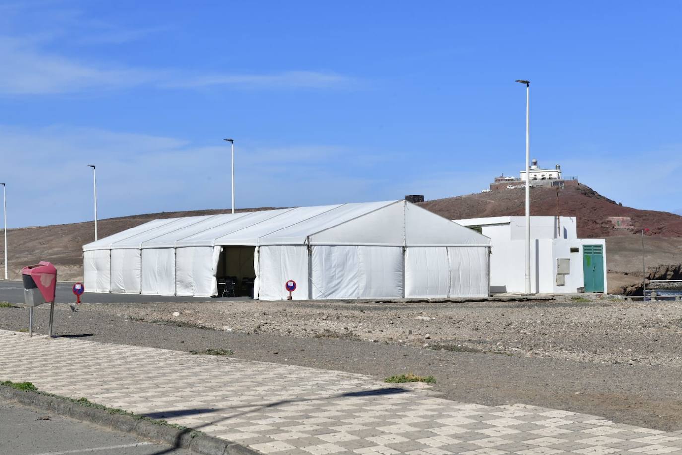 Fotos: Arinaga, a punto para el rodaje de la película de Jennifer Lopez