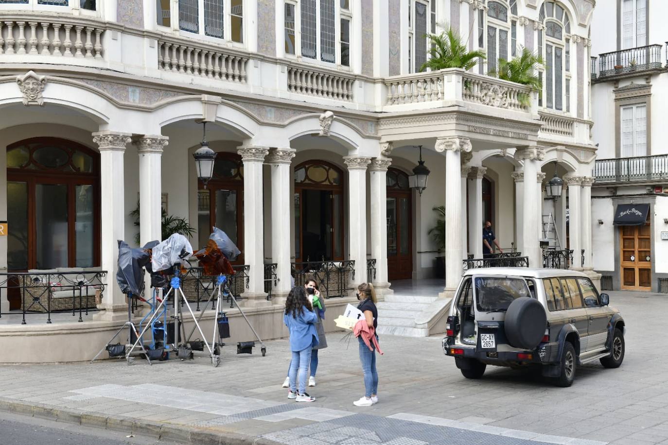 Fotos: The Mother focalizó buena parte del rodaje en las calles del barrio capitalino de San Juan