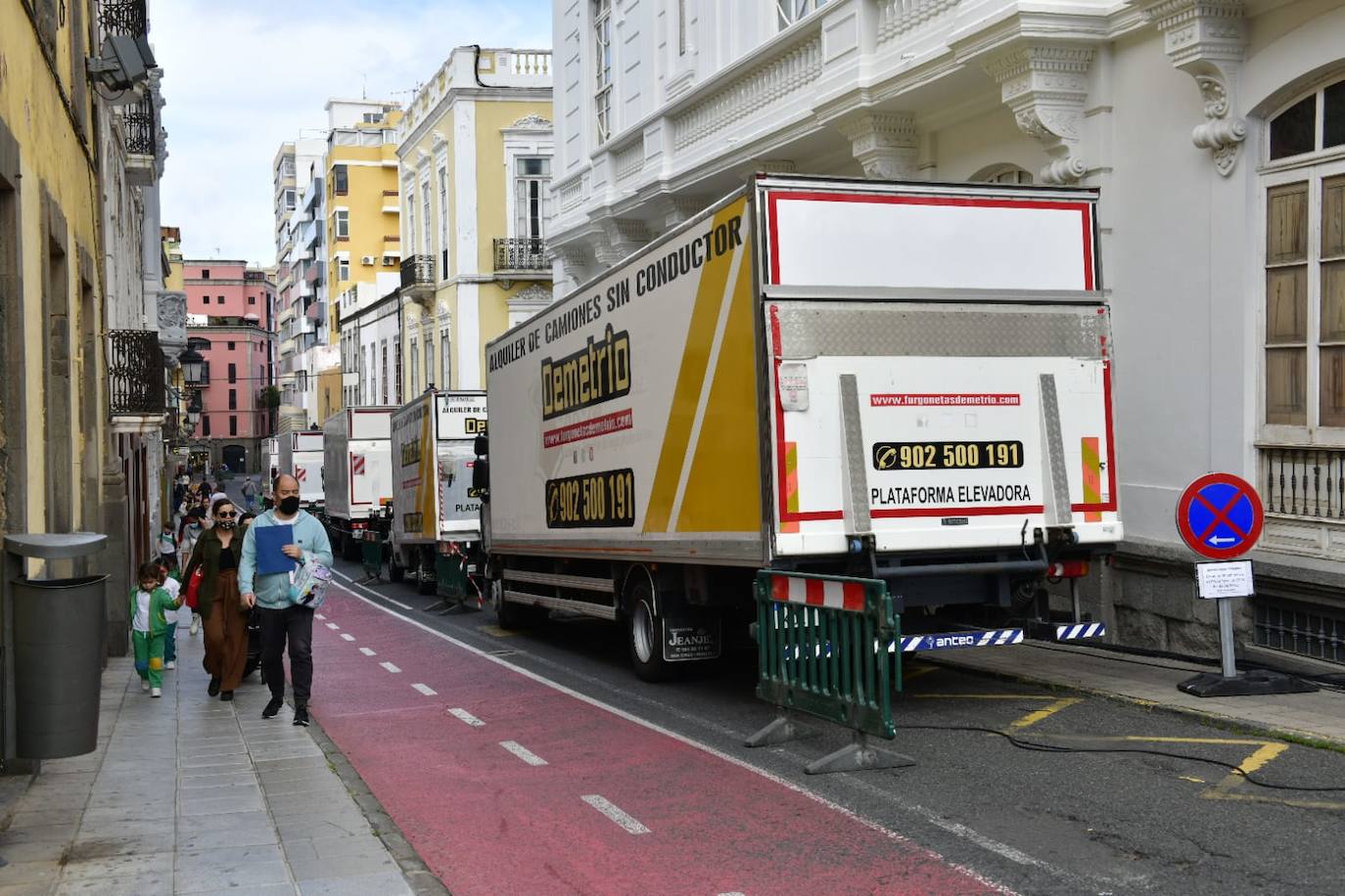 Fotos: The Mother focalizó buena parte del rodaje en las calles del barrio capitalino de San Juan