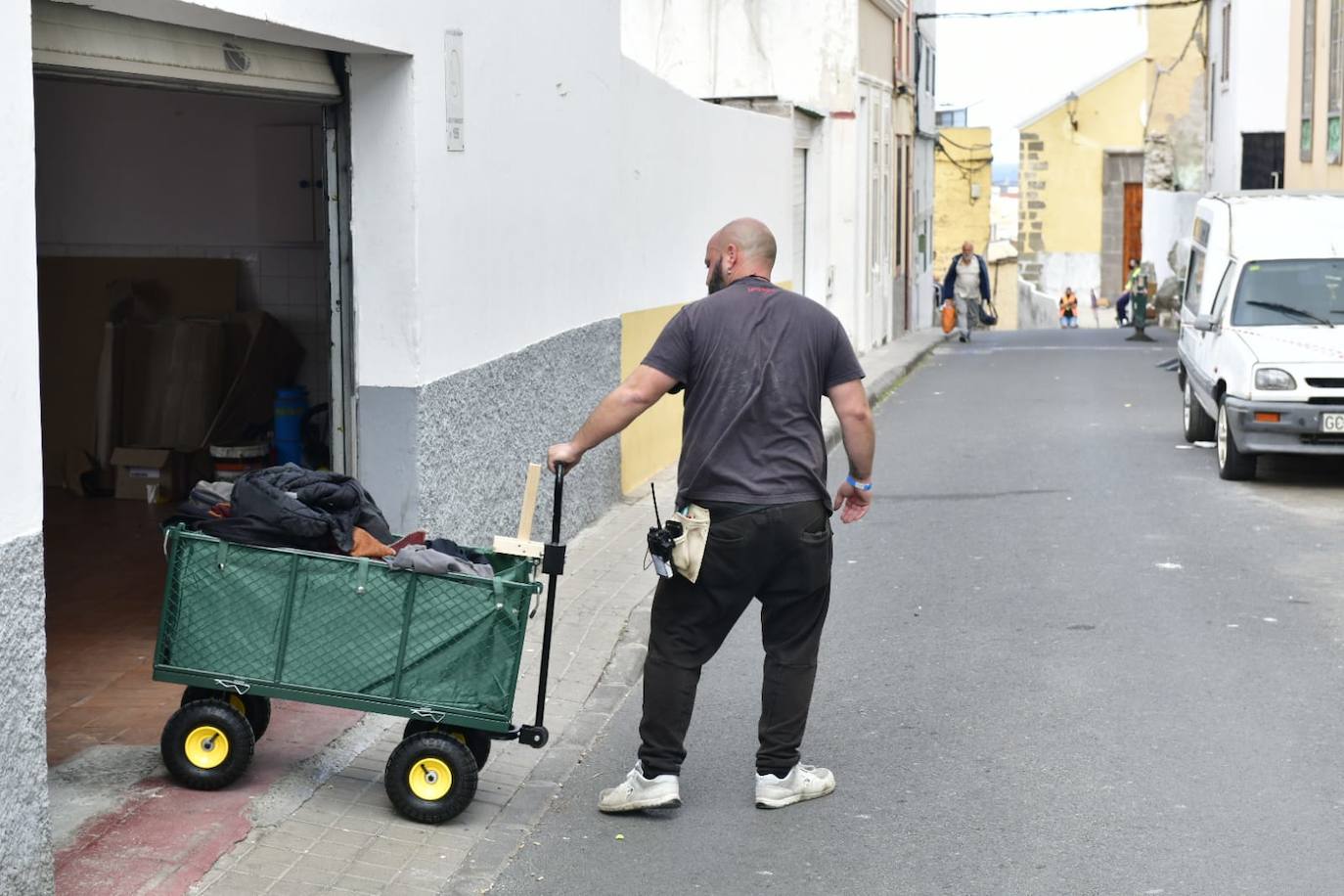Fotos: The Mother focalizó buena parte del rodaje en las calles del barrio capitalino de San Juan