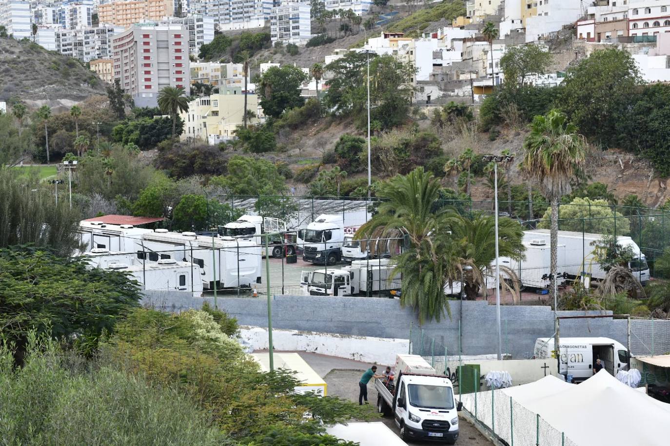 Fotos: The Mother focalizó buena parte del rodaje en las calles del barrio capitalino de San Juan