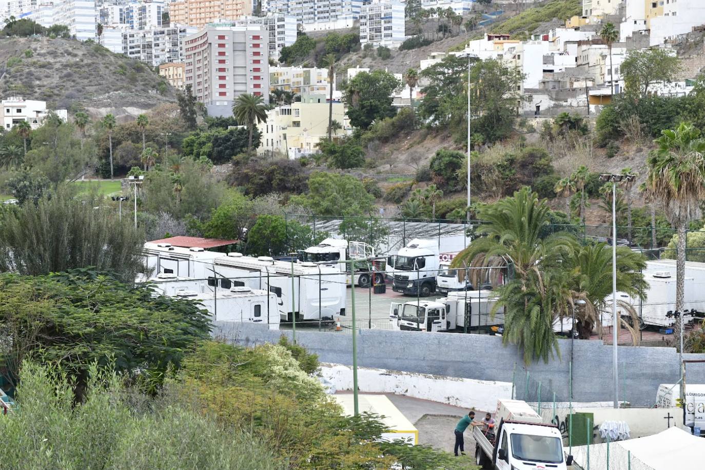 Fotos: The Mother focalizó buena parte del rodaje en las calles del barrio capitalino de San Juan