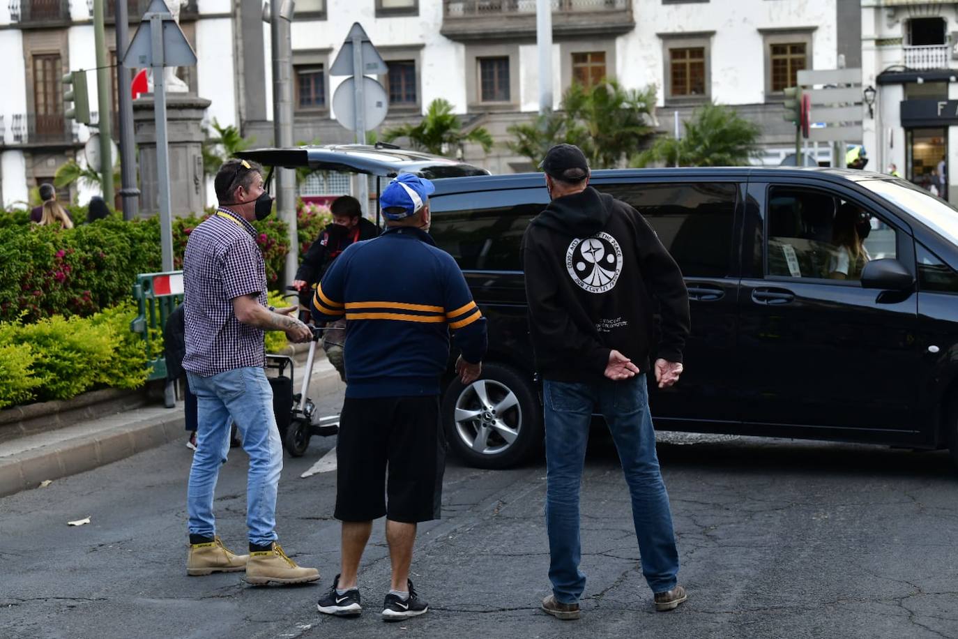 Fotos: The Mother focalizó buena parte del rodaje en las calles del barrio capitalino de San Juan