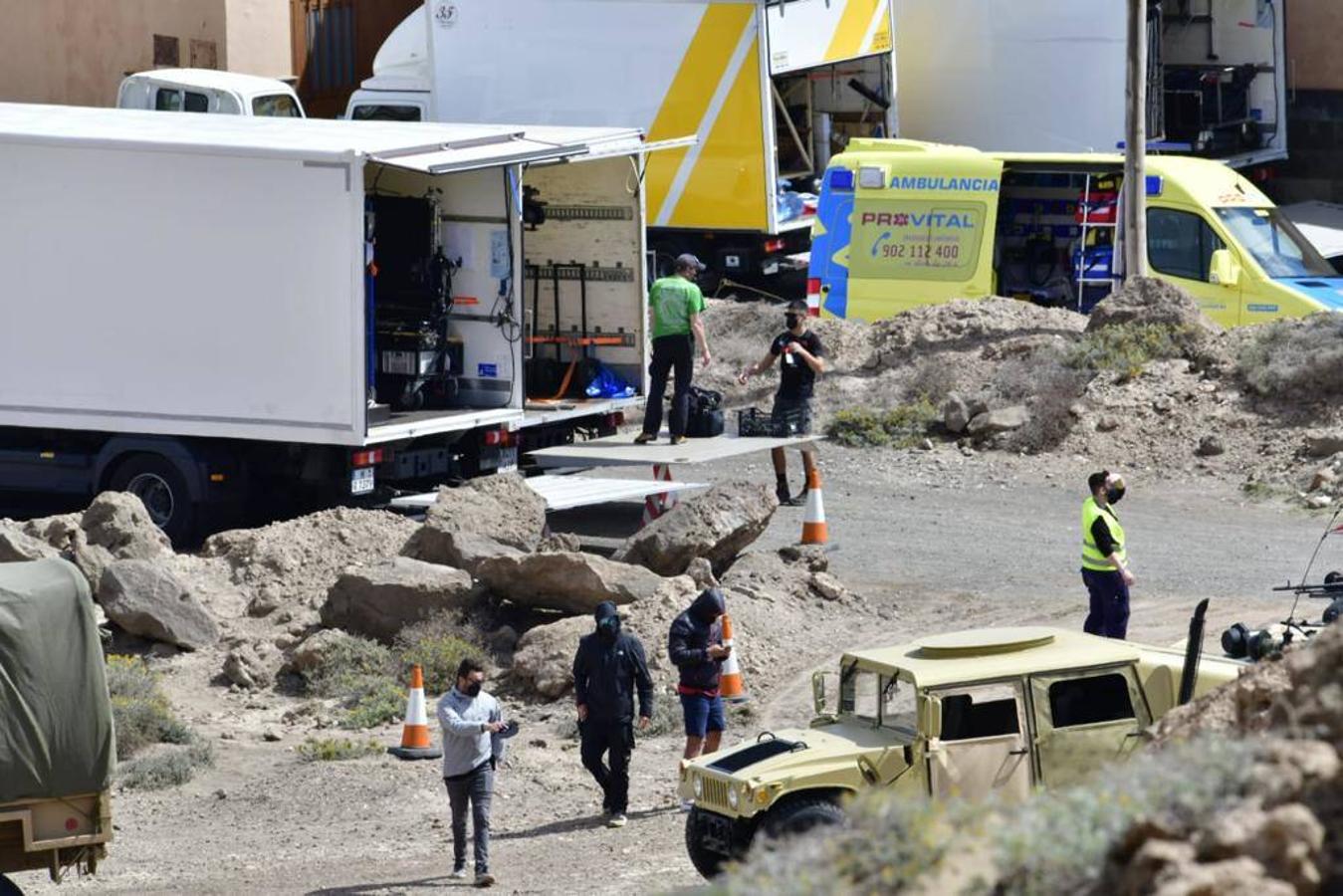 Fotos: The Mother también se rueda en Cabrón