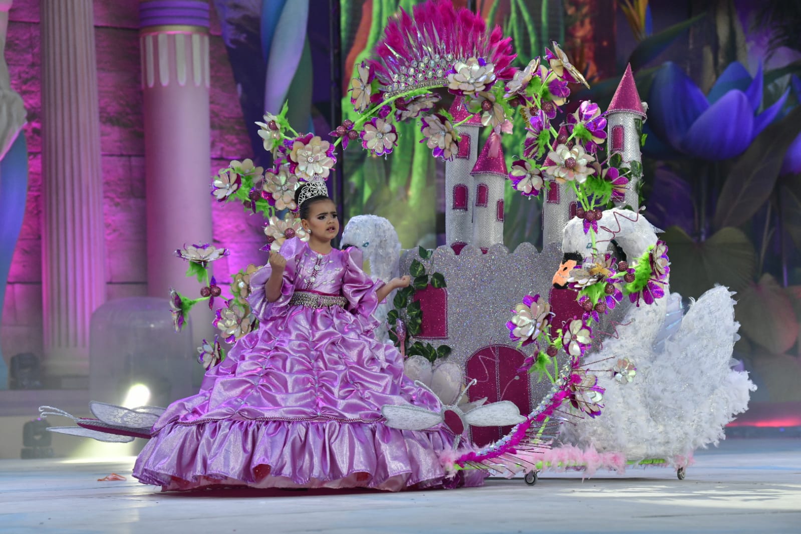 Fotos: Dalia Martín es la nueva reina infantil del carnaval capitalino