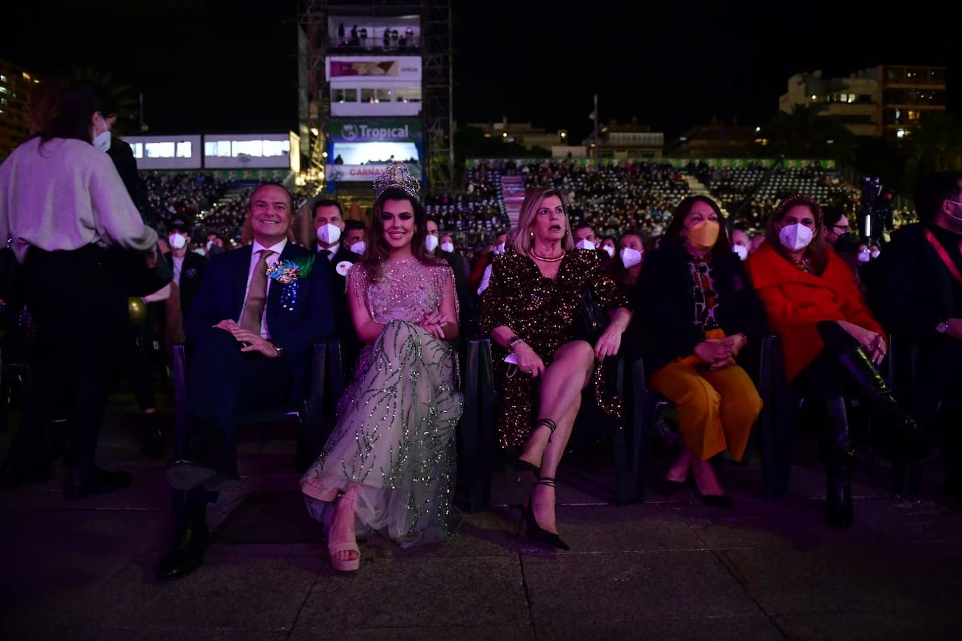 Fotos: Así arrancó la Gala de la Reina del Carnaval de &#039;La Tierra&#039;