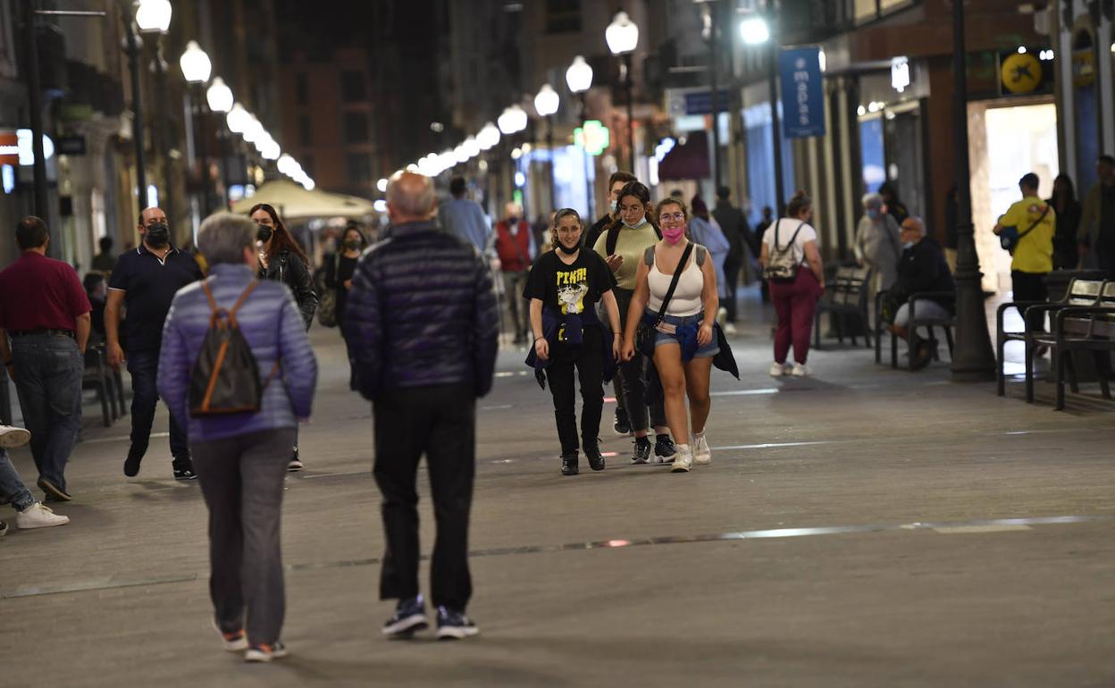 Imagen de archivo tomada enla calle Triana de la capital grancanaria. 