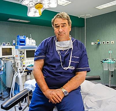 Dr. Enrique Rodríguez, jefe del Servicio de Cirugía Cardíaca