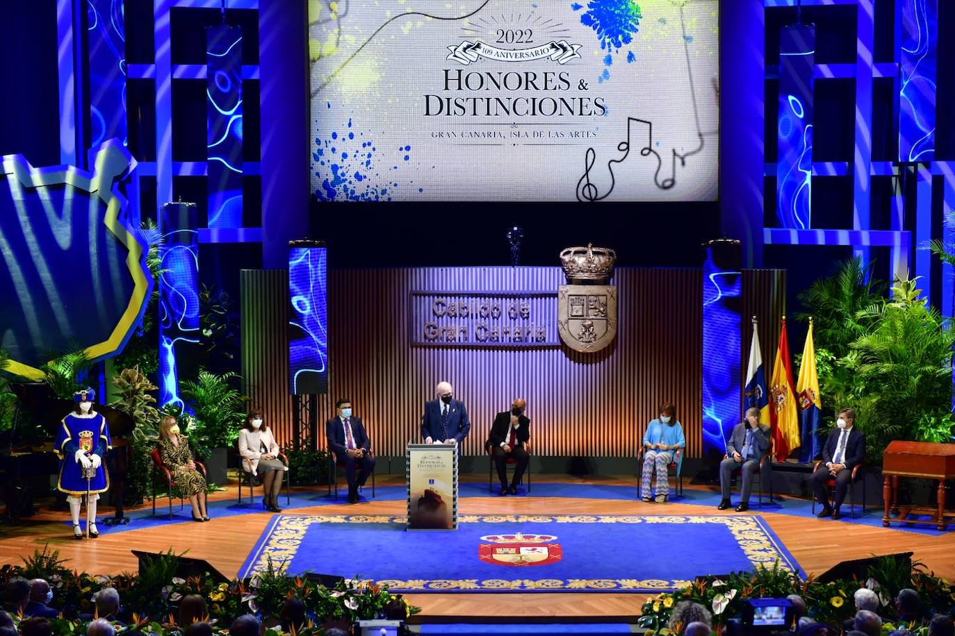Fotos: Entrega de Honores y Distinciones del Cabildo de Gran Canaria 2022