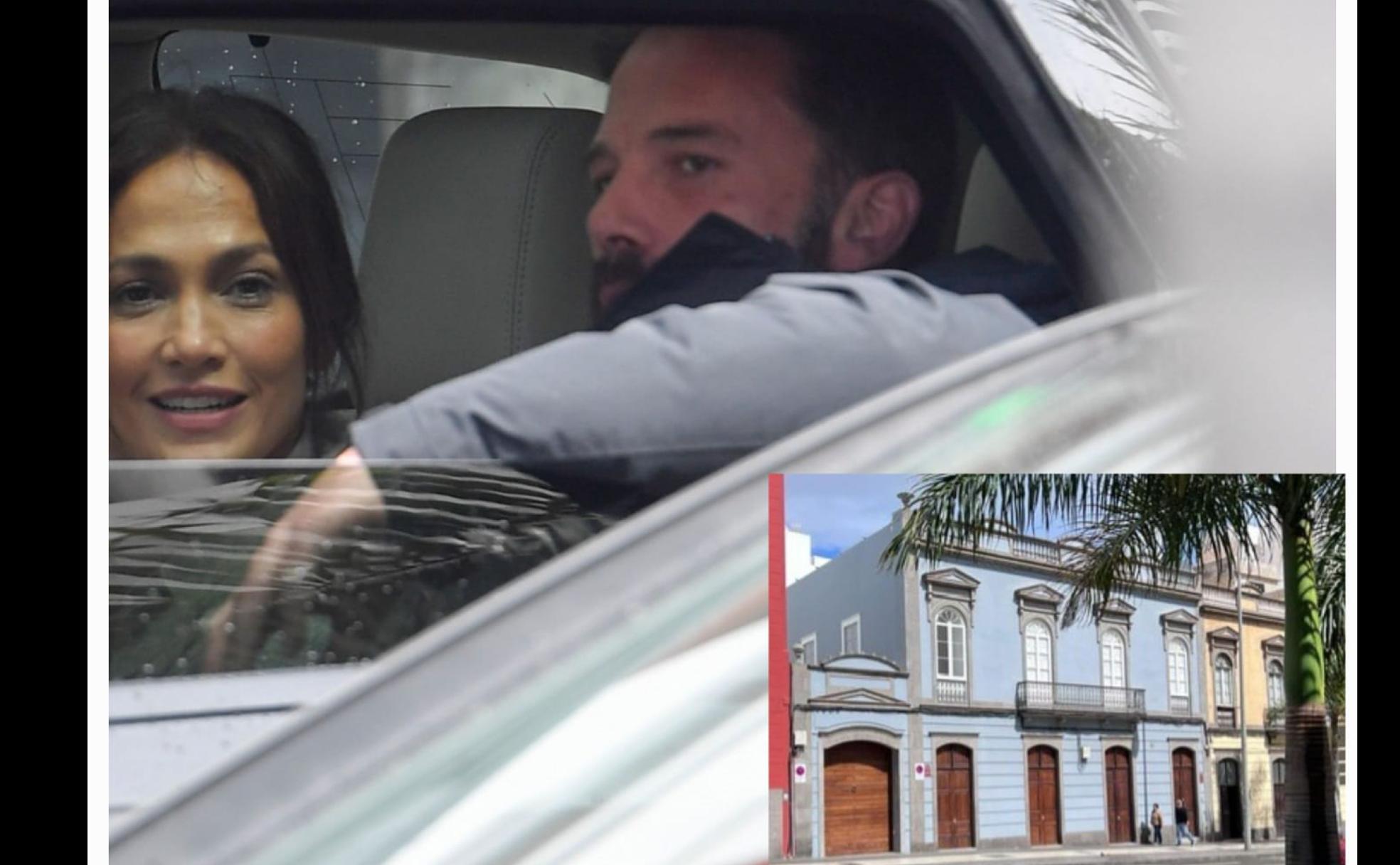 JLo y Ben, en secreto frente al Cabildo