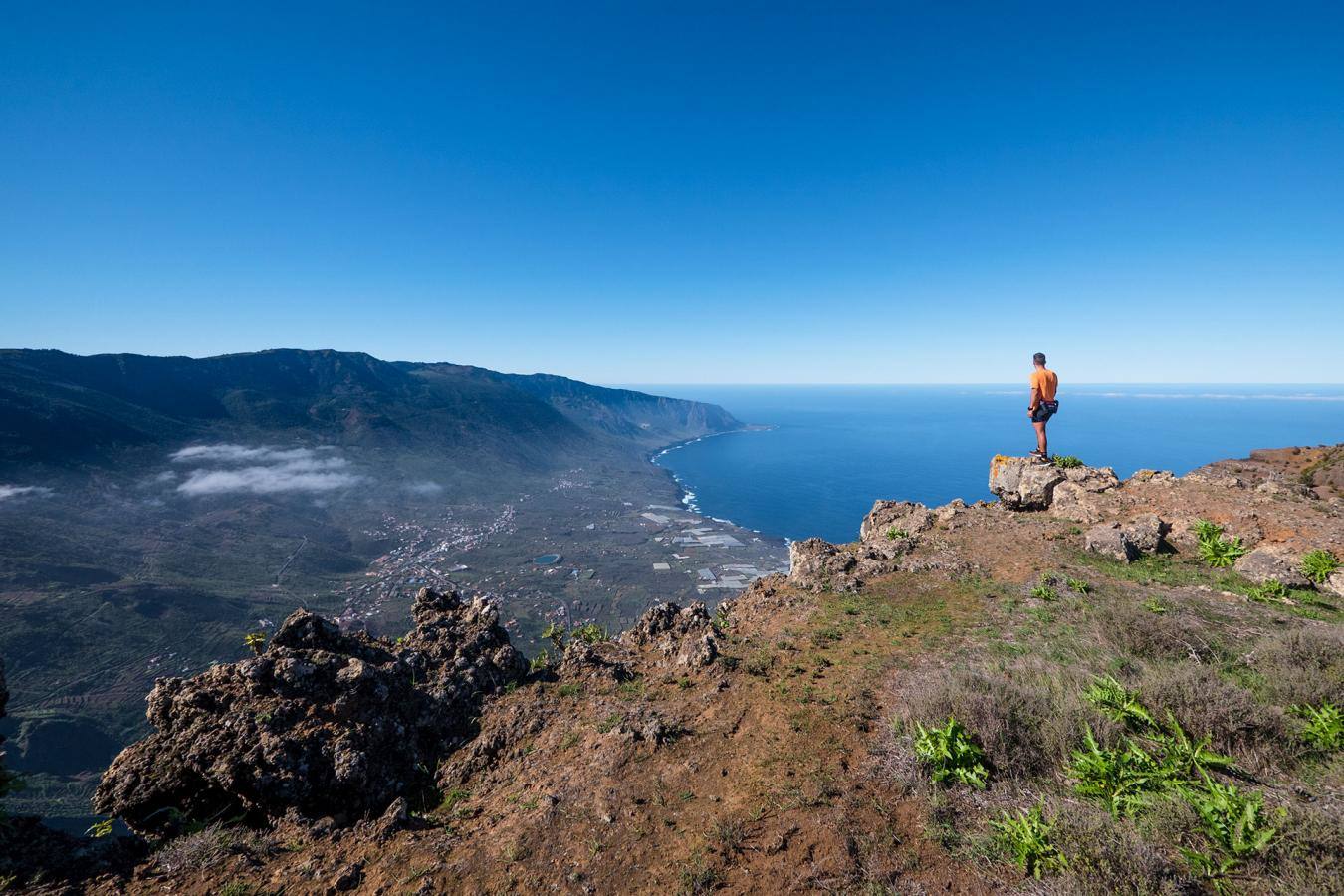 Una hermosa vista de El Hierro