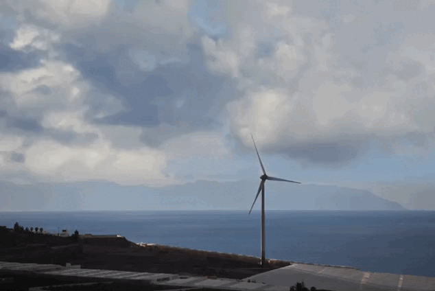 Este miércoles se espera viento del noroeste en las islas orientales, con intervalos de fuerte. 