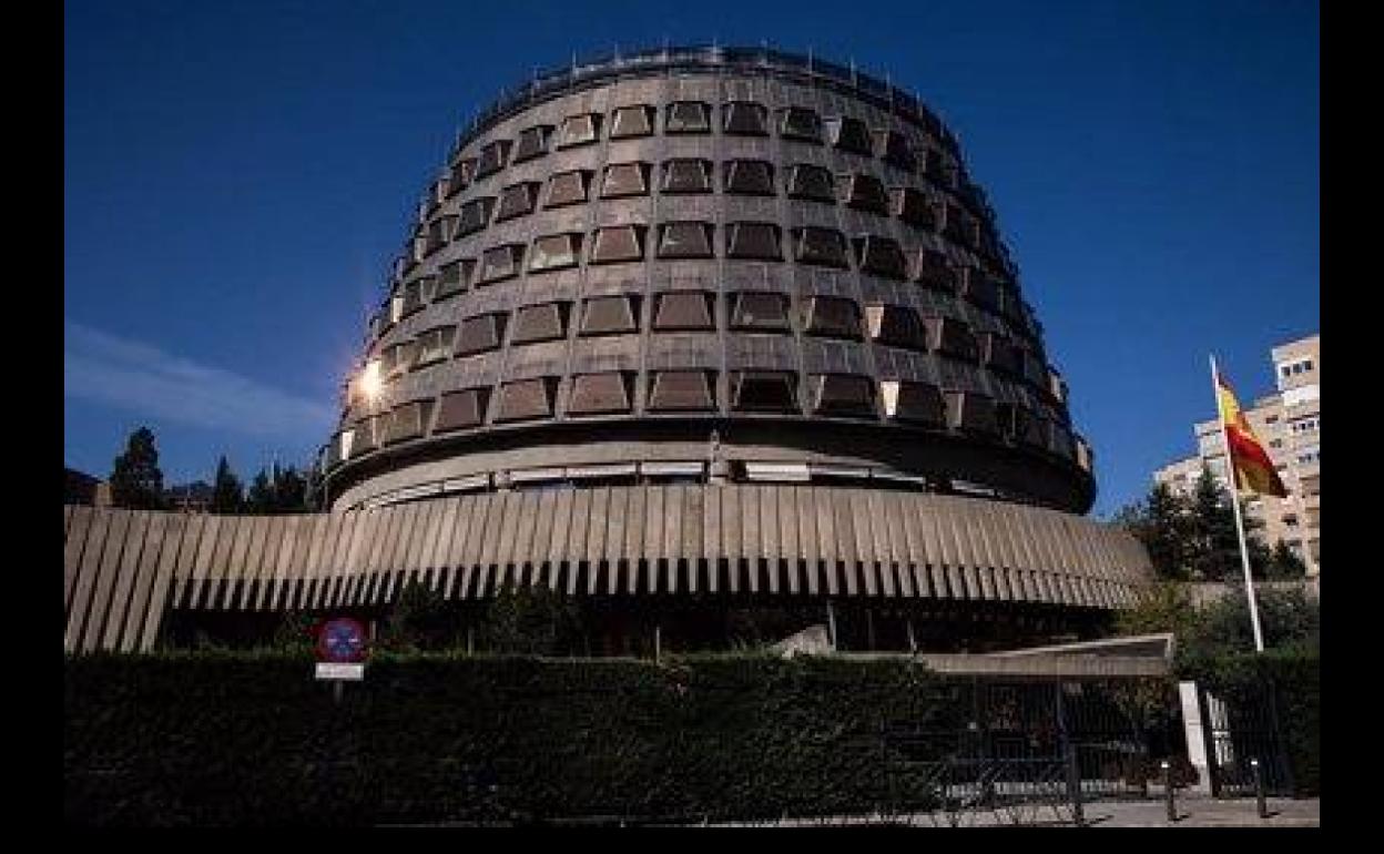 Tribunal Constitucional en Madrid. 