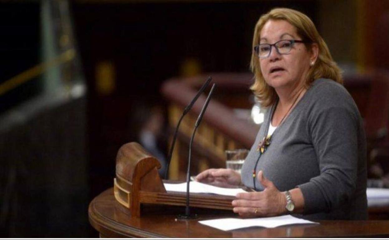 Meri Pita deja el grupo de Podemos en el Congreso y pasa al Mixto