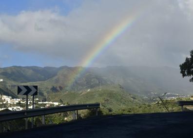 Imagen secundaria 1 - Imágenes del tiempo este jueves en Gran Canaria. 