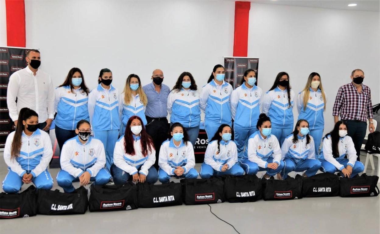 Plantilla del Santa Rita. 