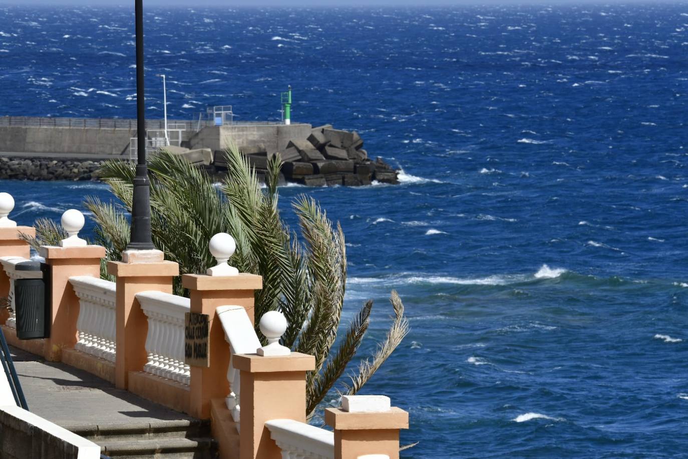 Fotos: Fuerte viento en el sureste de Gran Canaria