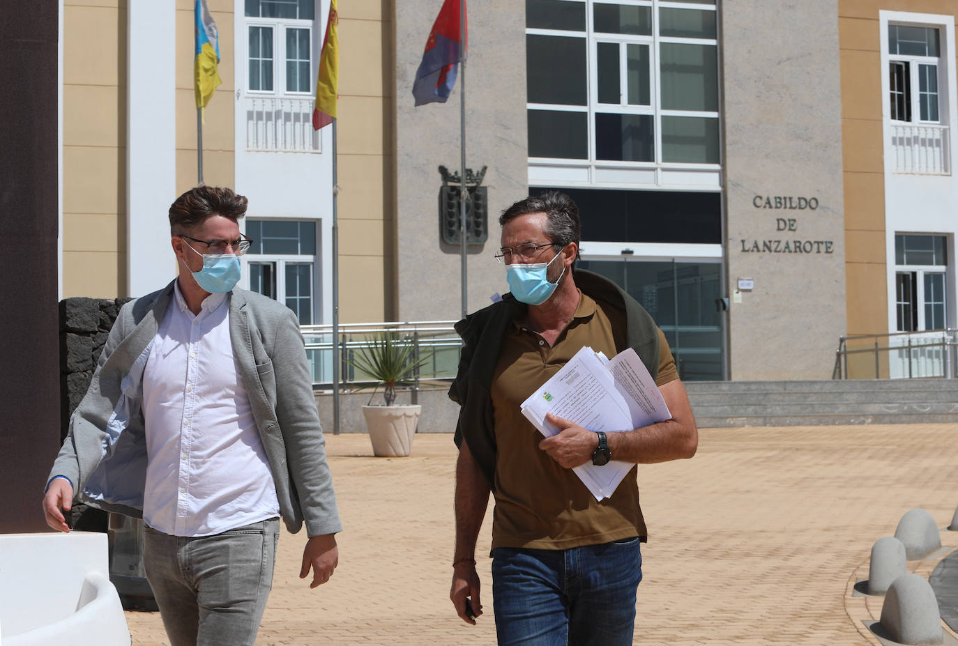 Pedro San Ginés este lunes. 