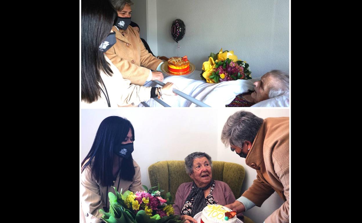 Los Llanos celebra el centenario de Doña Pastora y Doña Matilde