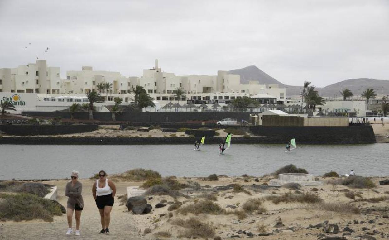 Litoral de La Santa, en Tinajo. 